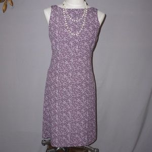NWT J. Crew Plum Rayon Dress - Size 6